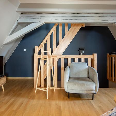 Apartamento Duplex Atypique Au Coeur De Mulhouse Exterior foto