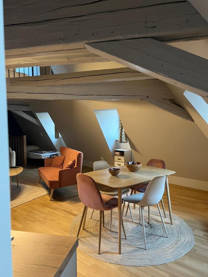 Apartamento Duplex Atypique Au Coeur De Mulhouse Exterior foto