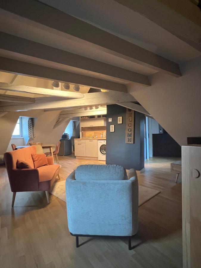 Apartamento Duplex Atypique Au Coeur De Mulhouse Exterior foto