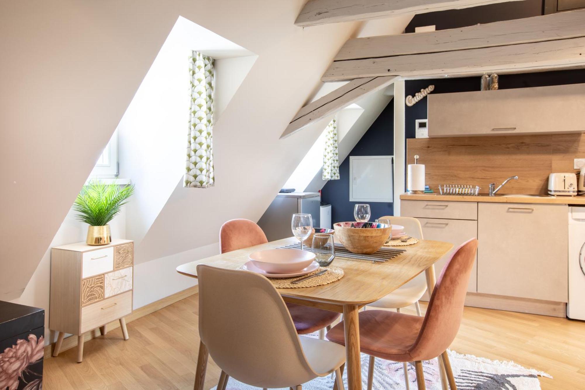 Apartamento Duplex Atypique Au Coeur De Mulhouse Exterior foto