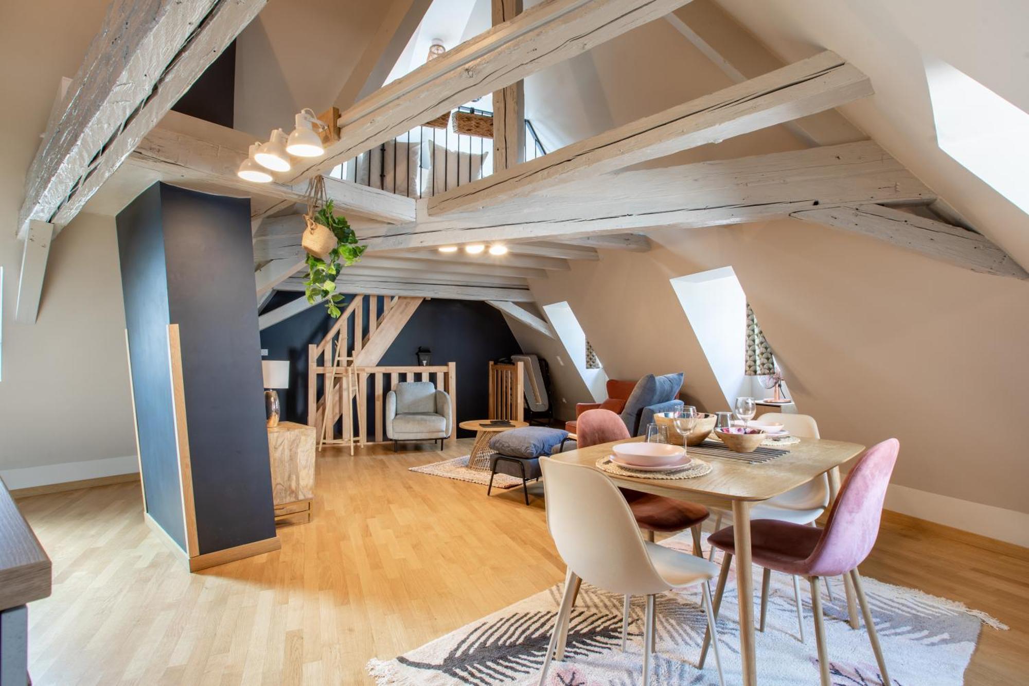Apartamento Duplex Atypique Au Coeur De Mulhouse Exterior foto